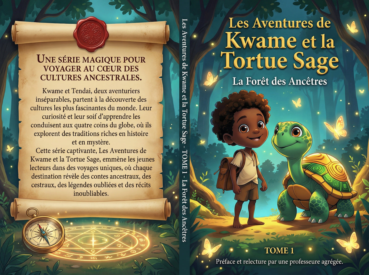 Les Aventures de Kwame et la Tortue Sage – La Forêt des Ancêtres (Tome 1 - Édition 2026)